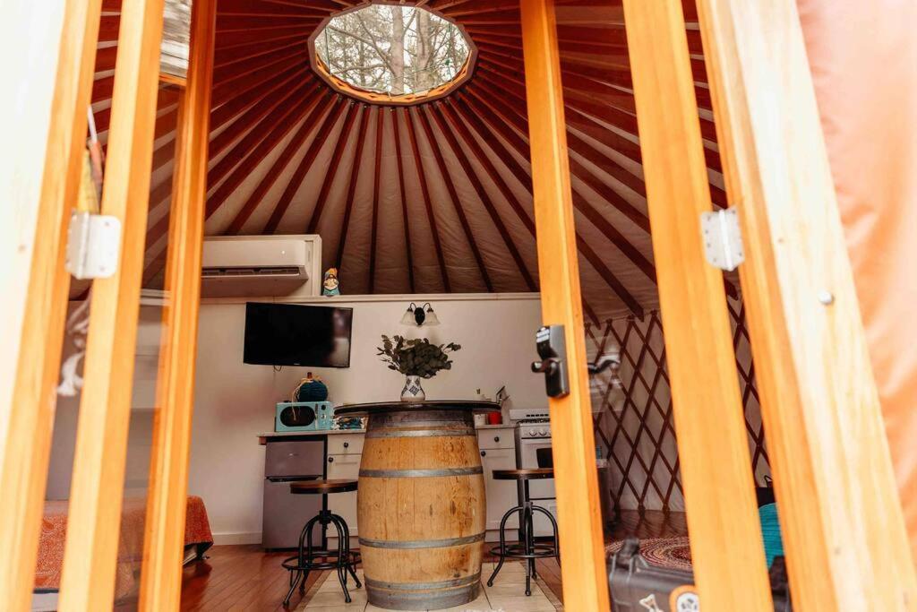 Villa Heated & Ac Yurt à Penn Yan Extérieur photo